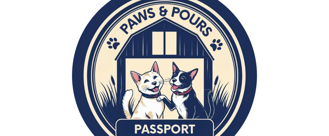 Paws & Pours Passport Logo