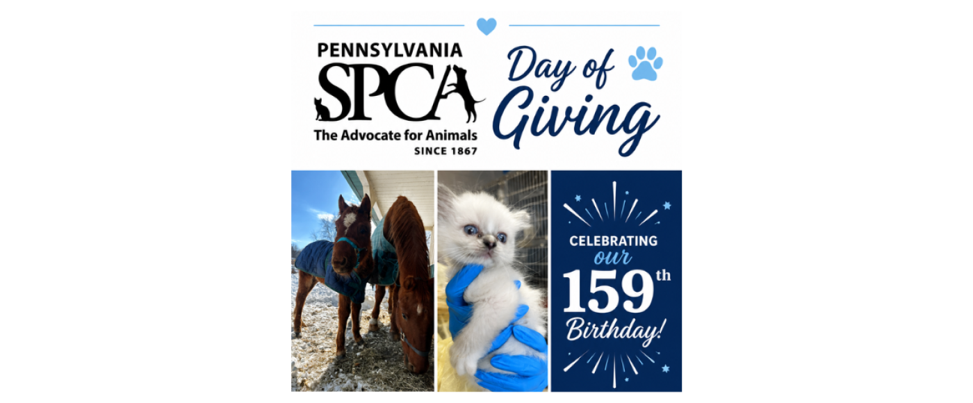 Pennsylvania SPCA's Day of Giving
