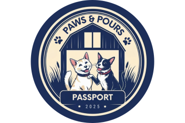 Paws & Pours Passport Logo